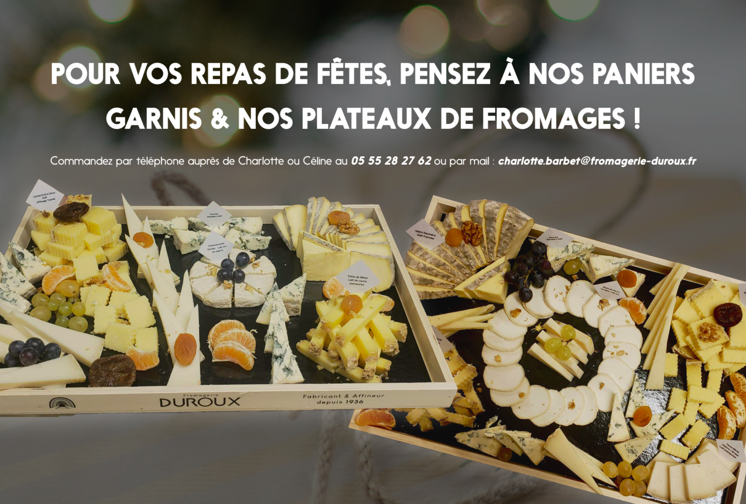 Nous Contacter Fromagerie Duroux 